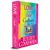 Cover of Christmas romance novel Love and The Irish Gallery by Juliet Gauvin, paperback edition.