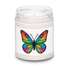 Soy Scented Candle with Colorful Butterfly, Created by Women’s Fiction & Romance Author Juliet Gauvin