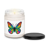 Soy Scented Candle with Colorful Butterfly, Created by Women’s Fiction & Romance Author Juliet Gauvin