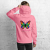Colorful Butterfly Hoodie, Created by Women’s Fiction & Romance Author Juliet Gauvin