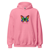 Colorful Butterfly Hoodie, Created by Women’s Fiction & Romance Author Juliet Gauvin