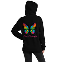 Colorful Butterfly Hoodie, Created by Women’s Fiction & Romance Author Juliet Gauvin