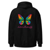 Colorful Butterfly Hoodie, Created by Women’s Fiction & Romance Author Juliet Gauvin