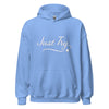 From Christmas Romance Love and The Irish Gallery, the words “Just Try” on a Hoodie, Created by Women’s Fiction & Romance Author Juliet Gauvin