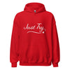 From Christmas Romance Love and The Irish Gallery, the words “Just Try” on a Hoodie, Created by Women’s Fiction & Romance Author Juliet Gauvin