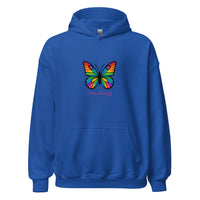 Colorful Butterfly Hoodie, Created by Women’s Fiction & Romance Author Juliet Gauvin
