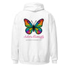 Colorful Butterfly Hoodie, Created by Women’s Fiction & Romance Author Juliet Gauvin