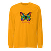 Colorful Butterfly Long Sleeve Shirt, Created by Women’s Fiction & Romance Author Juliet Gauvin