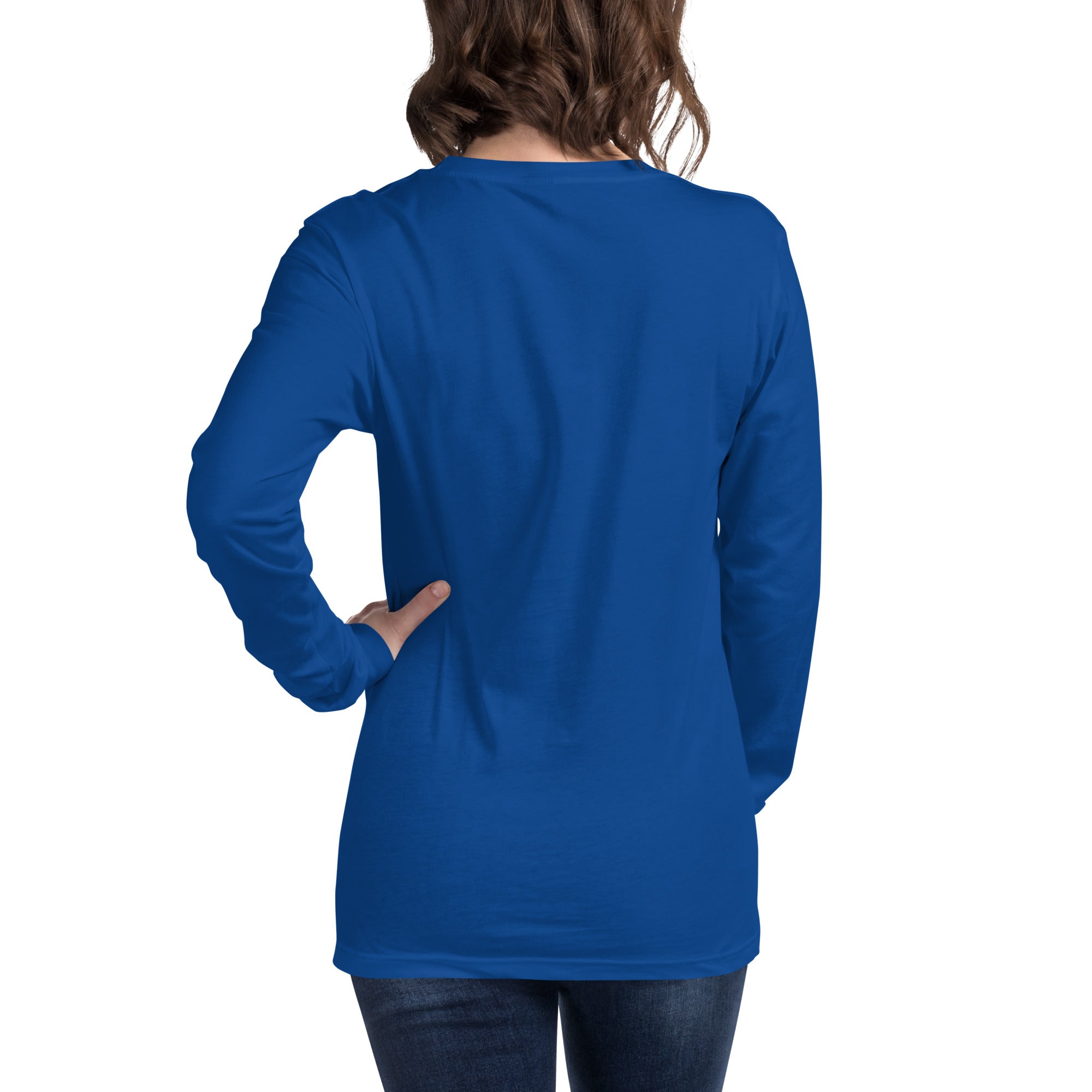 From Christmas Romance Love and The Irish Gallery, the words “Just Try” on a Longsleeve Shirt, Created by Women’s Fiction & Romance Author Juliet Gauvin