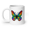 Colorful Butterfly Mug, Created by Women’s Fiction & Romance Author Juliet Gauvin