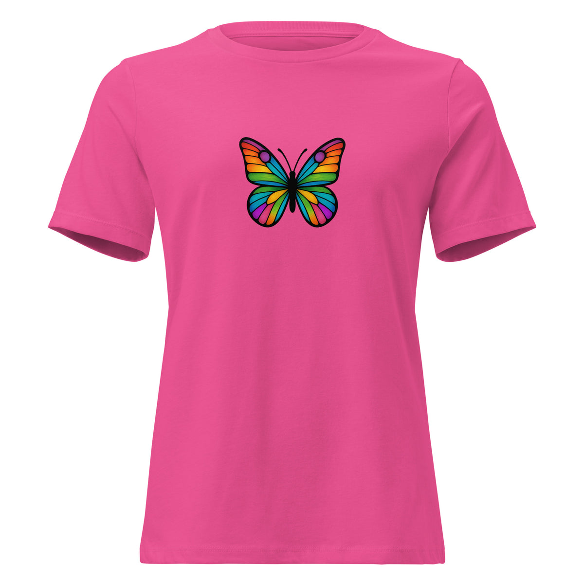 Colorful Butterfly T-shirt, Created by Women’s Fiction & Romance Author Juliet Gauvin
