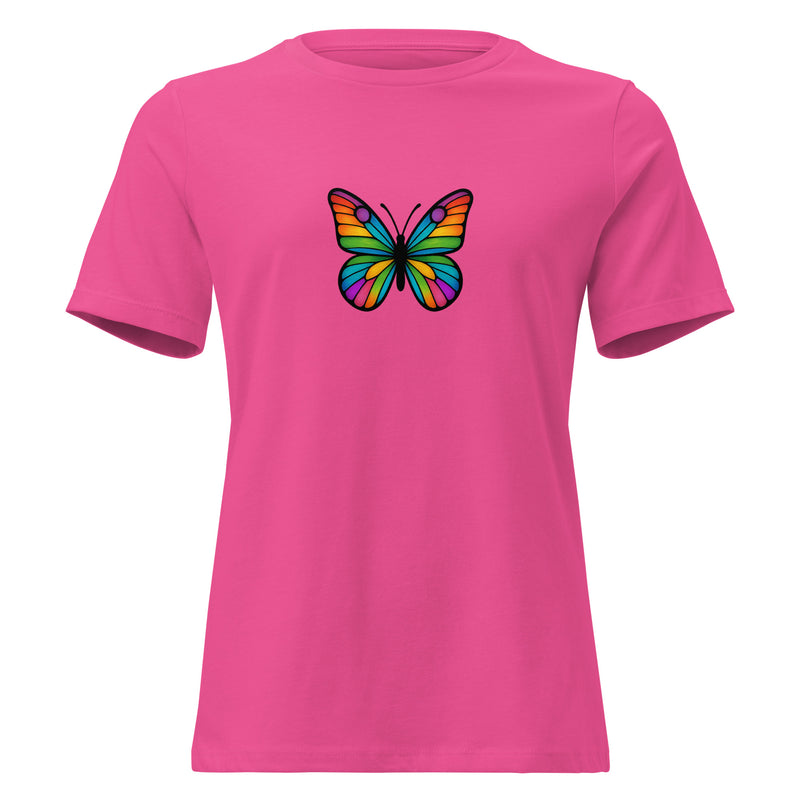 Colorful Butterfly T-shirt, Created by Women’s Fiction & Romance Author Juliet Gauvin