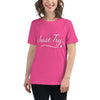 From Christmas Romance Love and The Irish Gallery, the words “Just Try” on a T-Shirt, Created by Women’s Fiction & Romance Author Juliet Gauvin