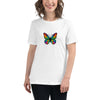 Colorful Butterfly T-shirt, Created by Women’s Fiction & Romance Author Juliet Gauvin