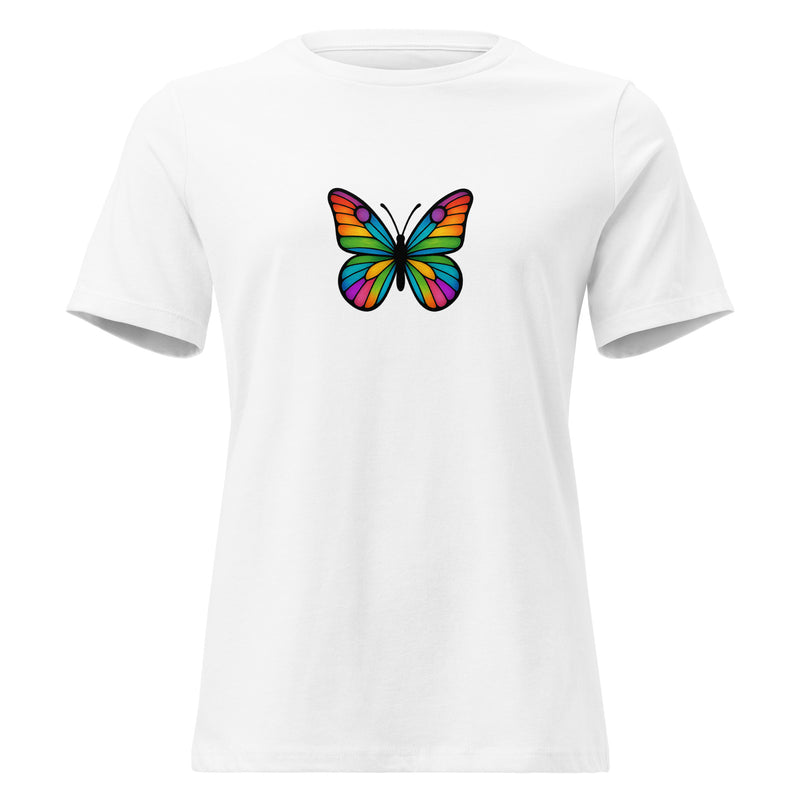 Colorful Butterfly T-shirt, Created by Women’s Fiction & Romance Author Juliet Gauvin